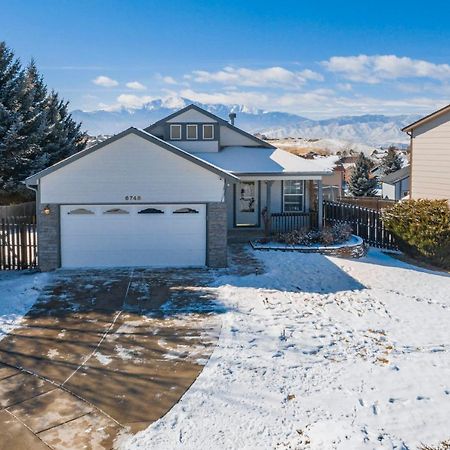 Cozy 4Br House With Peak Views In Colorado Springs Villa Eksteriør billede