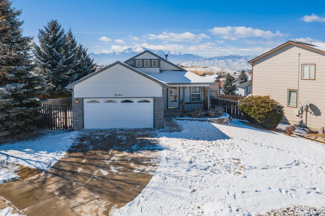 Cozy 4Br House With Peak Views In Colorado Springs Villa Eksteriør billede