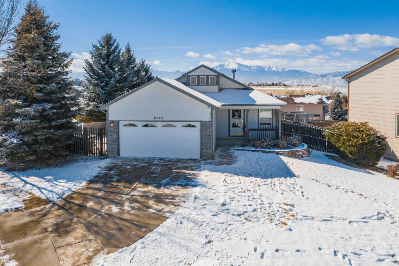 Cozy 4Br House With Peak Views In Colorado Springs Villa Eksteriør billede