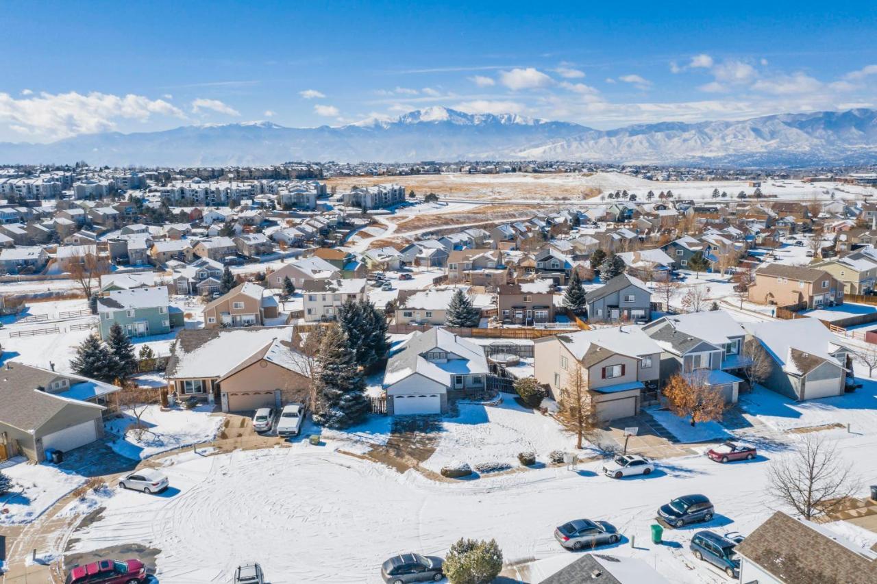 Cozy 4Br House With Peak Views In Colorado Springs Villa Eksteriør billede