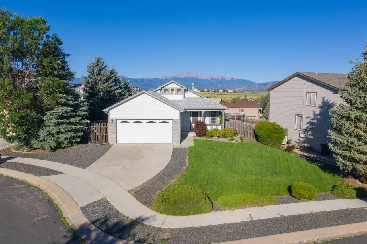 Cozy 4Br House With Peak Views In Colorado Springs Villa Eksteriør billede