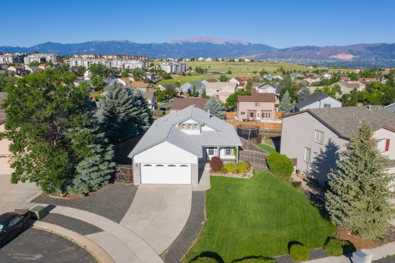 Cozy 4Br House With Peak Views In Colorado Springs Villa Eksteriør billede