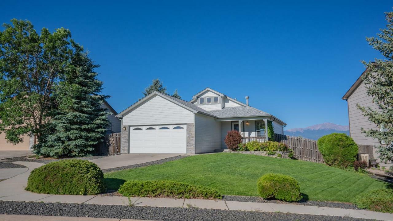 Cozy 4Br House With Peak Views In Colorado Springs Villa Eksteriør billede